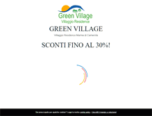 Tablet Screenshot of greenvillage.it